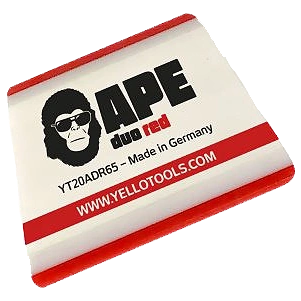 Ракель из полиуретана APE Duo Red, 95х70мм