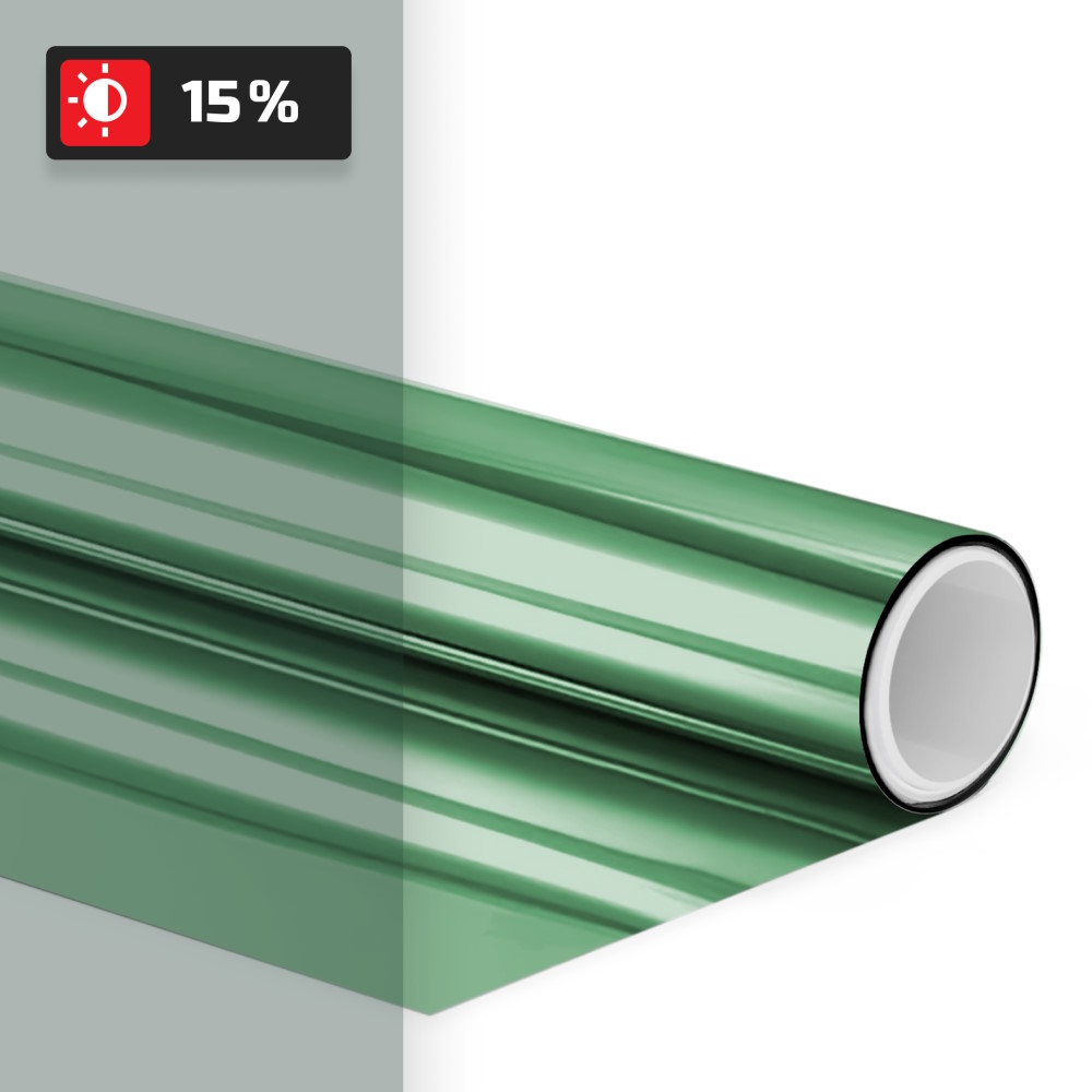 Зеркальная тонировочная пленка Green R15