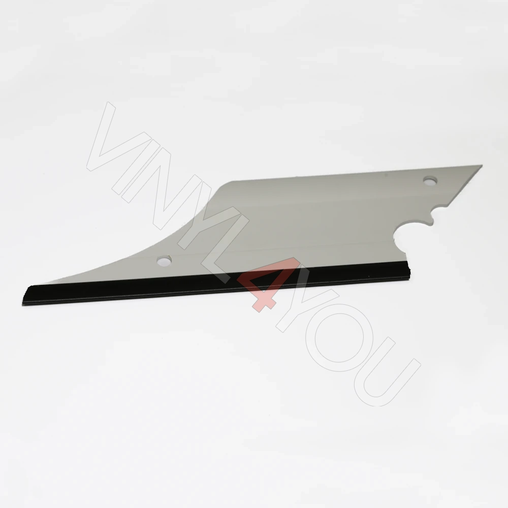 Ракель YT с резиновым краем, белый, угловой