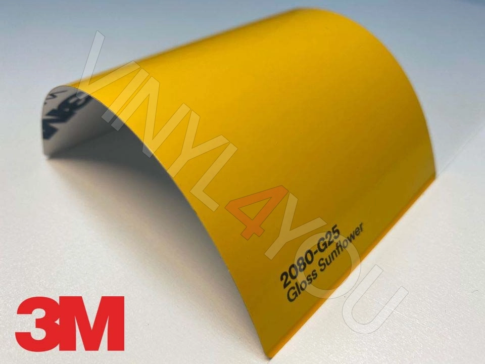 Пленка 3M 2080-G25 Gloss Sunflower Yellow