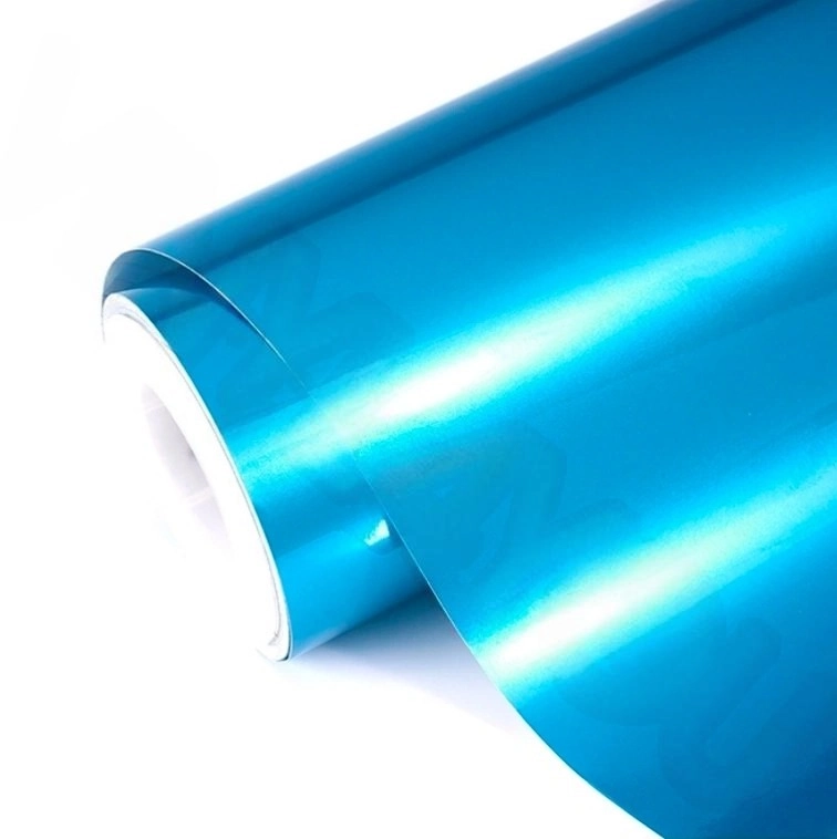 Пленка Глянцевый металлик Голубой перламутр Daytona