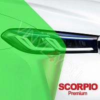 Пленка для фар Scorpio Зеленая